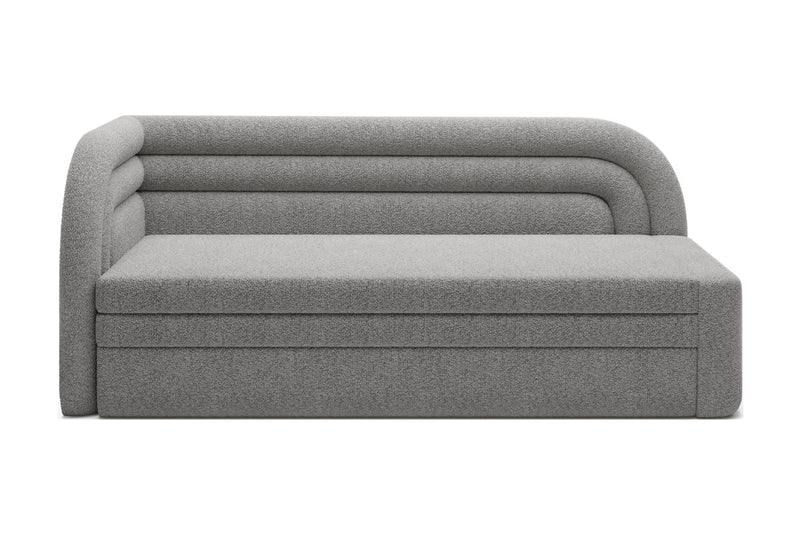 Rozkladacia pohovka FABILLO, 80x223x86, biely, ľavý -  - 0