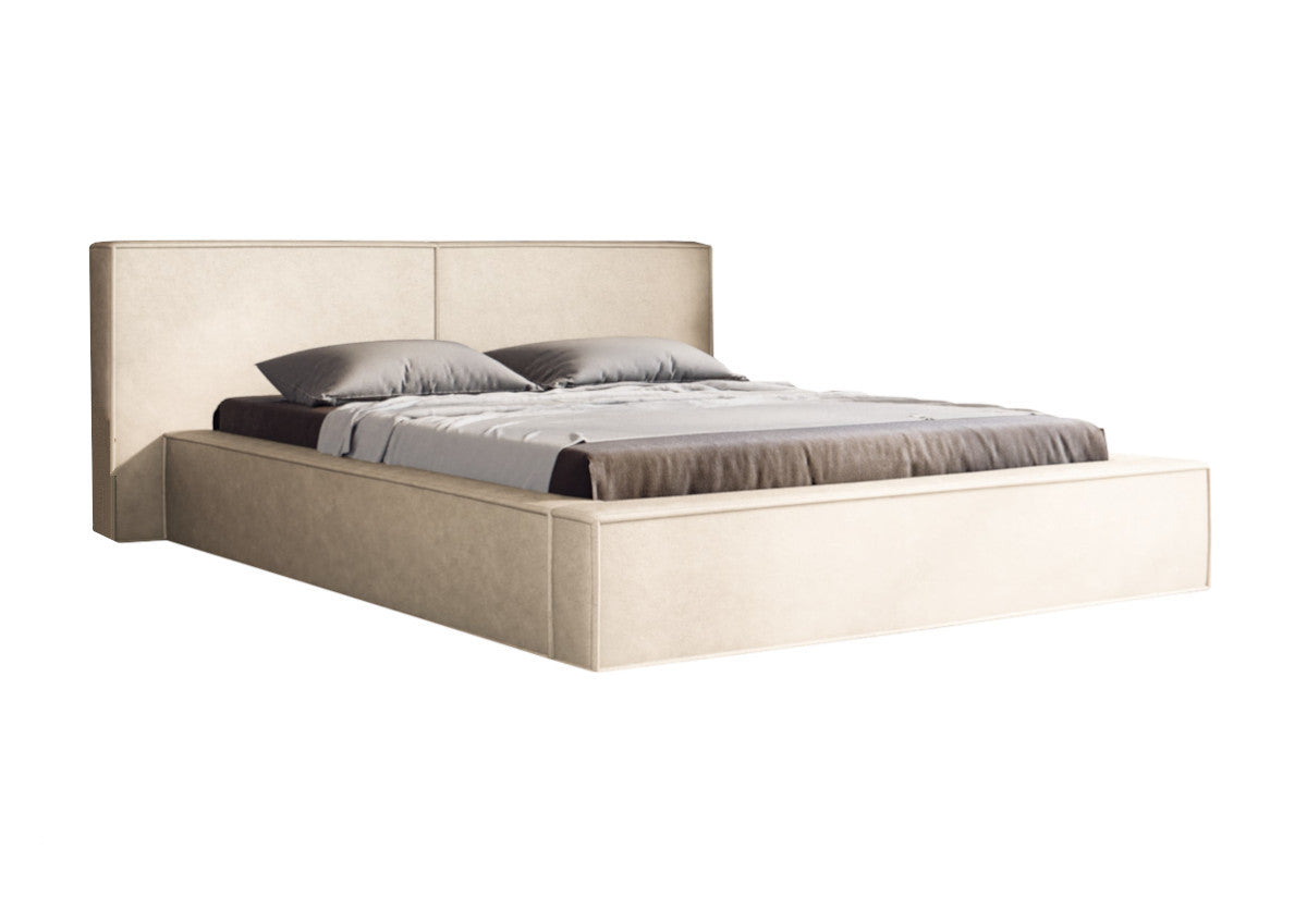 Čalouněná postel ENZO s matracom, 120x200, amor velvet 4323 -  - 0