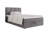 Čalúnená jednolôžková posteľ boxspring FADO P, 80x200, cosmic 160 -  - 0