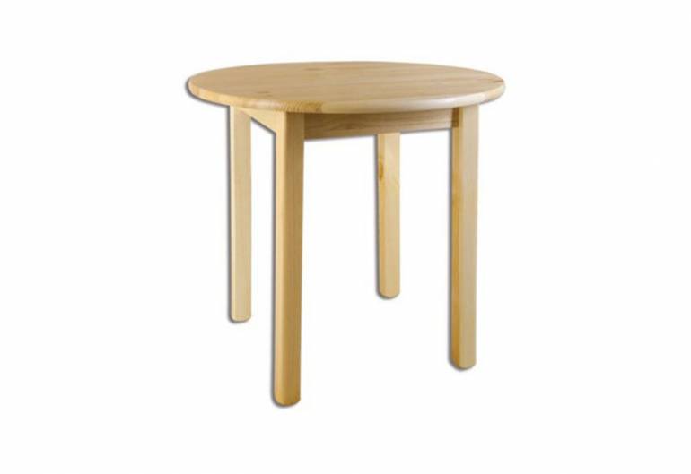 Okrúhly drevený stôl SONOMA