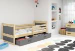 Detská posteľ RICOP1 COLOR + úložný priestor + matrac + rošt ZADARMO