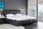 Čalúnená posteľ MILANO + úložný priestor + rošt