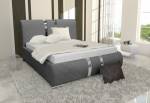 Čalúněná posteľ NIKO s matracom, 160x200