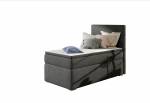 Čalúnená posteľ boxspring ROCCO + + úložný priestor + topper