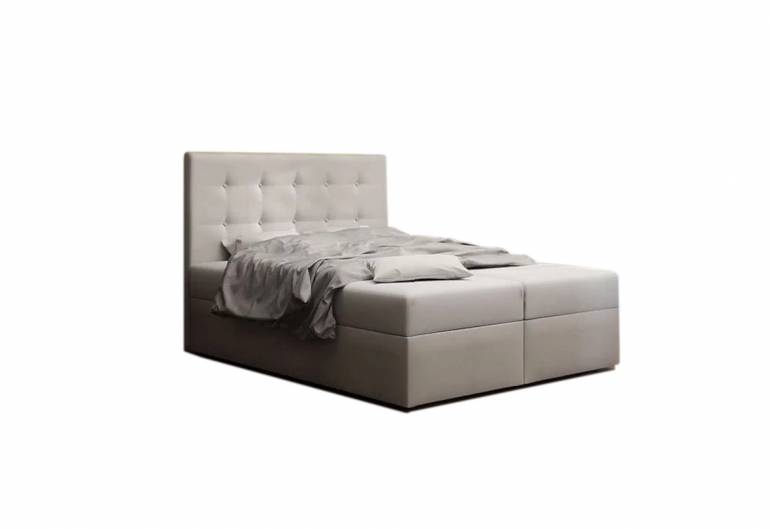 Čalúnená posteľ DUO 1 + úložný priestor + matrac