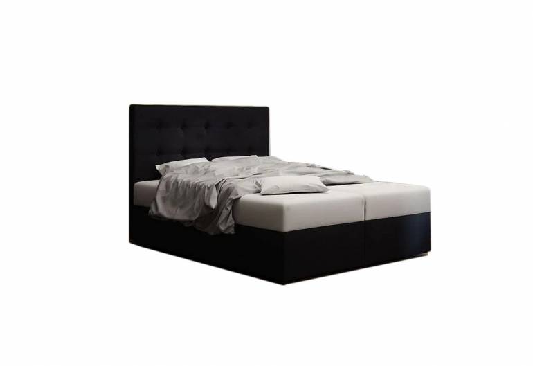 Čalúnená posteľ DELILAH 1 + úložný priestor + matrac