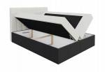 Čalúnená posteľ VIGO + úložný priestor + topper