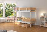 Detská poschodová posteľ ETIONA + matrac